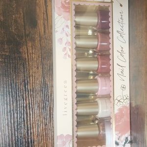 FREE W/ PURCHASE -- BNWT Livegreen Nail Polish Collection (includes 6)
